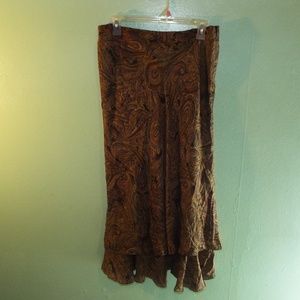 Jones New York Paisley Skirt